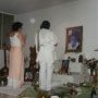 ouverture de la puja Sudhi pujari